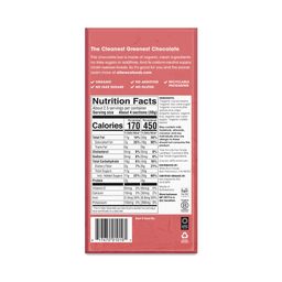 Organic Chocolate Bar, Dark Chocolate Quinoa Crunch