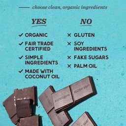 Organic Chocolate Truffle Thins Bar, Salted Caramel