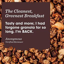 Organic No Sugar Added Granola, Cashew Butter