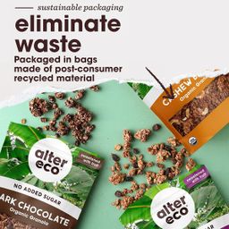 Organic No Sugar Added Granola, Cashew Butter
