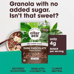 Organic No Sugar Added Granola, Cinnamon Raisin