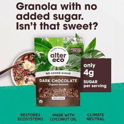 Organic No Sugar Added Granola, Cinnamon Raisin