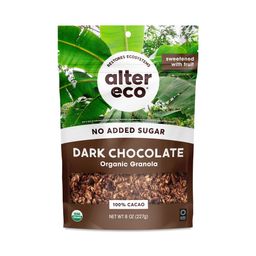 Organic No Sugar Added Granola, Dark Chocolate