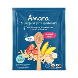 Ancient Grain Cereal, Oats Mangos & Strawberries