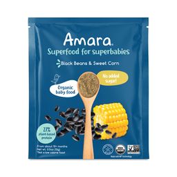 Baby Food, Black Beans & Sweet Corn