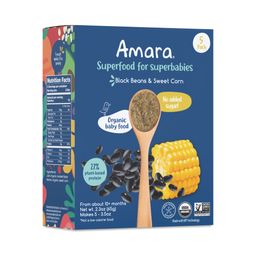Baby Food, Black Beans & Sweet Corn