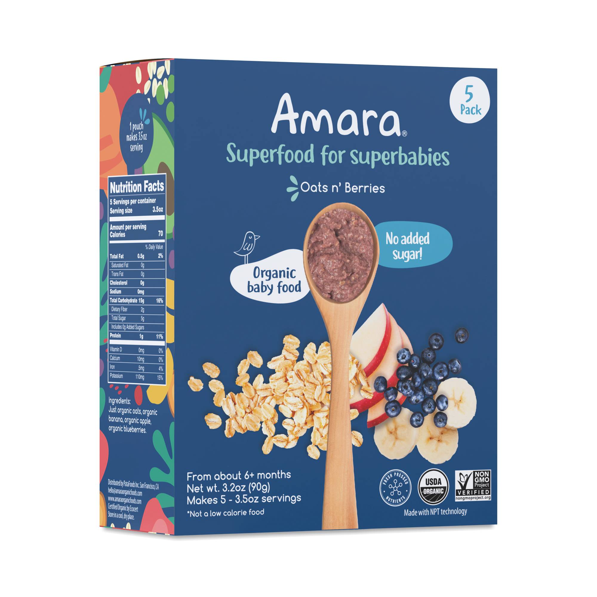 Baby Food, Oats N' Berries