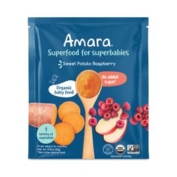 Baby Food, Sweet Potato & Raspberry