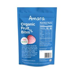 Organic Fruit Bites, Sweet Strawberry