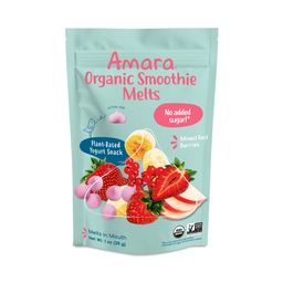 Organic Smoothie Melts, Mixed Red Berries