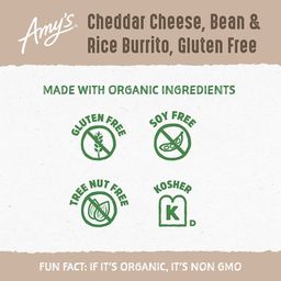 Gluten Free Bean & Cheese Burrito