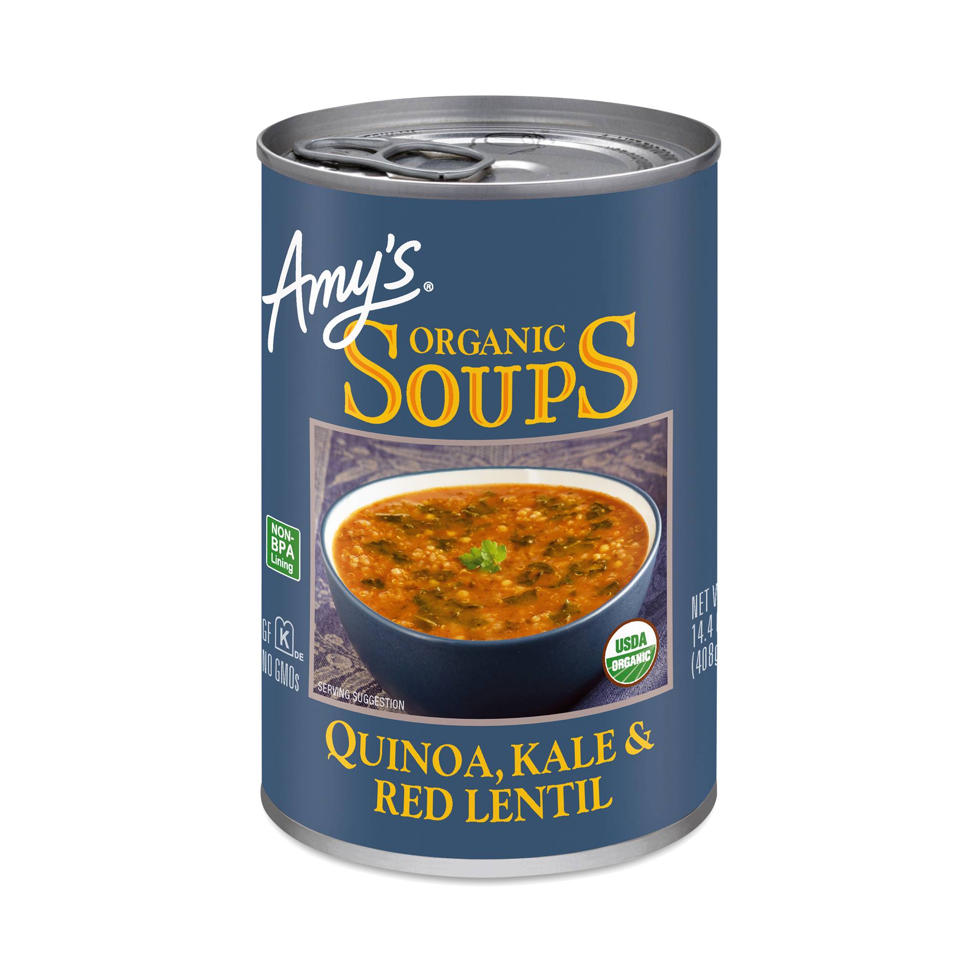 Quinoa, Kale & Red Lentil Soup