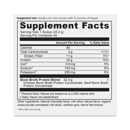 Bone Broth Protein, Chocolate