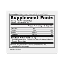 Bone Broth Protein, Pure