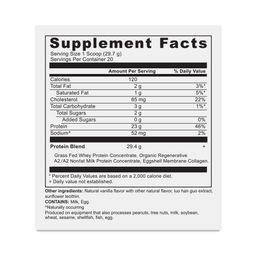 Whey Protein, Vanilla Bean