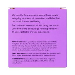 Shower Steamer, Lavender Love
