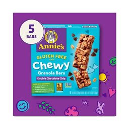 Chewy Gluten Free Granola Bars, Double Chocolate Chip