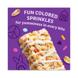 Gluten Free Chewy Granola Bars, Birthday Cake