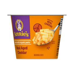 Microwaveable Mac & Cheese Cups, Real Aged Cheddar