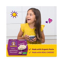 Microwaveable Mac & Cheese Cups, White Cheddar