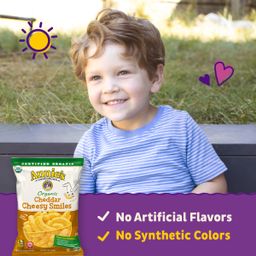 Organic Cheddar Cheesy Smiles