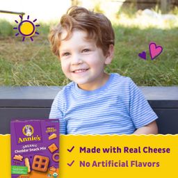 Organic Cheddar Snack Mix