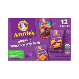 Organic Crackers & Grahams, Variety Snack Pack
