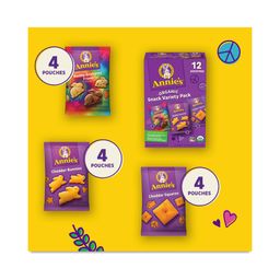 Organic Crackers & Grahams, Variety Snack Pack