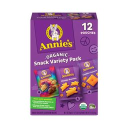 Organic Crackers & Grahams, Variety Snack Pack