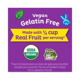 Organic Fruit Rope Snack Variety Pack, Strawberry & Mixed Berry