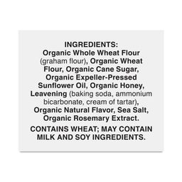 Organic Honey Grahams Crackers