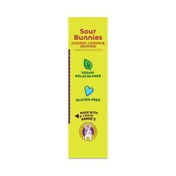 Sour Bunnies Snack, Cherry, Lemon & Orange
