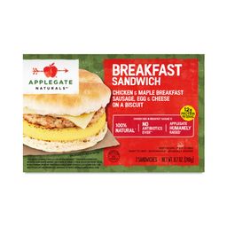Biscuit Breakfast Sandwich, Chicken & Maple