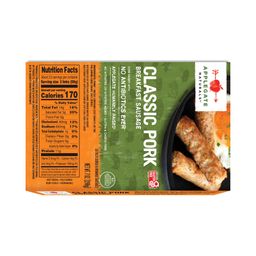 Breakfast Sausage, Classic Pork