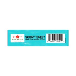 Breakfast Sausage Patties, Savory Turkey