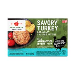 Breakfast Sausage Patties, Savory Turkey