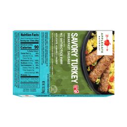Breakfast Sausage, Savory Turkey