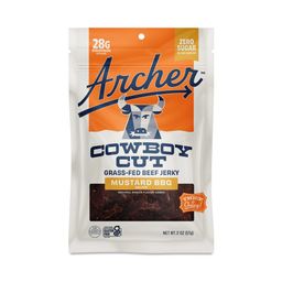 Cowboy Cut Beef Jerky, Mustard BBQ