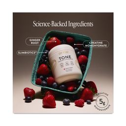 Tone Creatine Gummies for Women, Mixed Berry