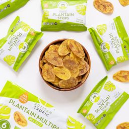 Plantain Strips, Sea Salt, Snack Pack
