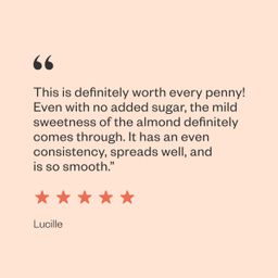 Organic Raw Almond Butter