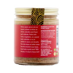 Organic Raw Pecan Butter with Cashews