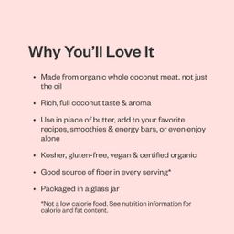 Organic Raw Vegan Coconut Butter