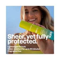 Mineral Sunscreen Spray, Unscented, SPF 50+