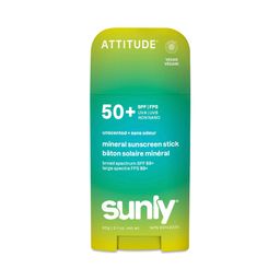 Mineral Sunscreen Stick, Unscented, SPF 50+