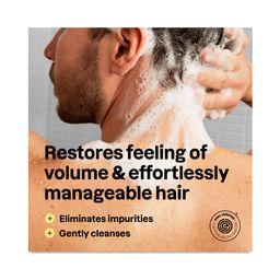 Super Leaves Men 2-in-1 Volume Shampoo & Conditioner, Amber & Citrus