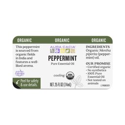 Organic Peppermint Essential Oil