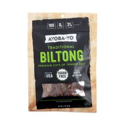 Grass Fed Biltong, Traditional Beef Slices
