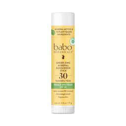 Sheer Zinc Sunscreen Stick, SPF 30