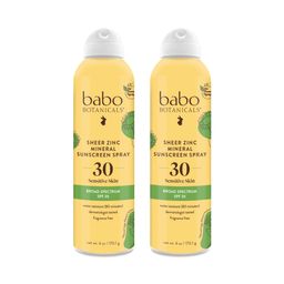 SPF 30 Sheer Zinc Continuous Spray Sunscreen Duo